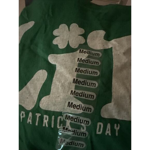 Mens Shamrock T Shirt Saint Patricks‎ Day St Patty Tee - Picture 4 of 4